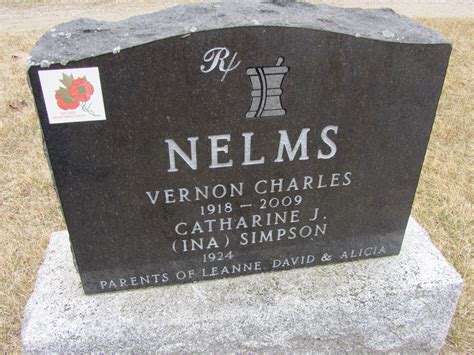 Vernon Charles Nelms (1918-2009) - Find a Grave Memorial
