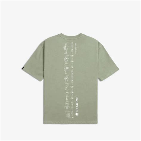 Buy Desolve Mens Measure Up Tee Sage Hunting And Fishing