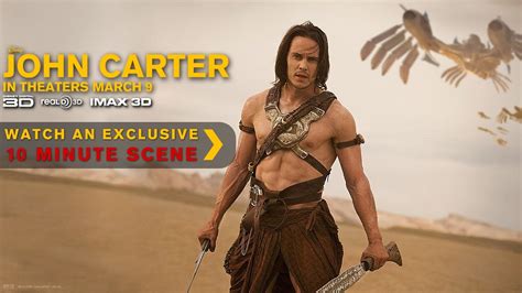 John Carter Exclusive Ten Minute Scene Youtube