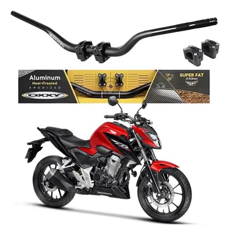 Guid O Baixo Naked Preto Oxxy Cb Twister Cb Cbx Parcelamento Sem Juros