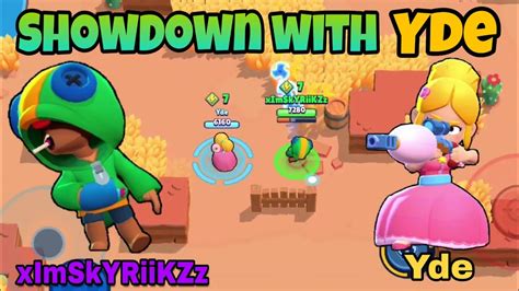 Duo Showdown With Yde Leon And Piper Gameplay Brawl Stars Youtube