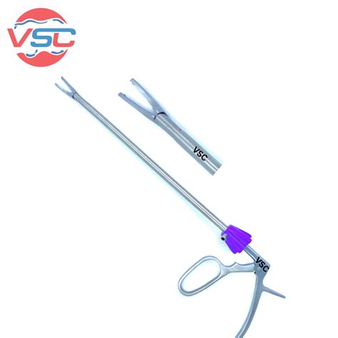 Stainless Steel Reusable Laparoscopic Hemolock Clip Applicator Mm