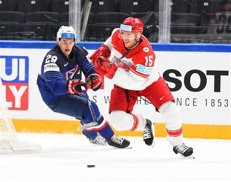 IIHF - Gallery: France vs Denmark - 2023 IIHF WM