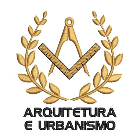 Matriz De Bordado De Arquitetura E Urbanismo Loja Das Matrizes De