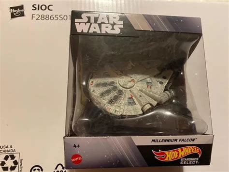 Hot Wheels Star Wars Starships Select Halc N Milenario Env O Gratis