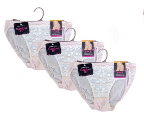 Maidenform Women S PK One Fab Fit String Bikini Panties With Lace Mesh Pink S EBay