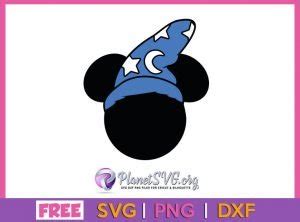 Sorcerer Mickey Svg