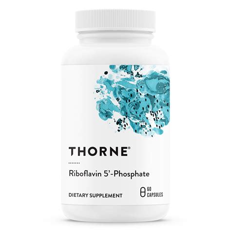 Thorne Research - Riboflavin 5'-Phosphate - Bioactive Form of Vitamin ...
