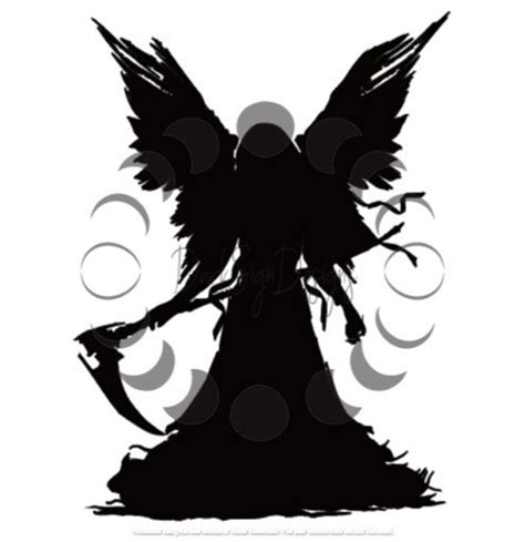 Sleep Token Reaper Angel Decal Etsy