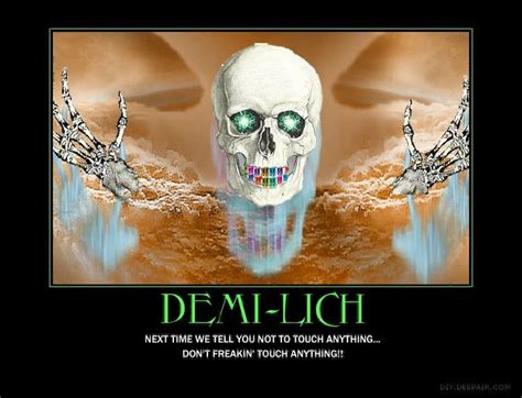 Demilich Demotivator By Karl Smink On Deviantart