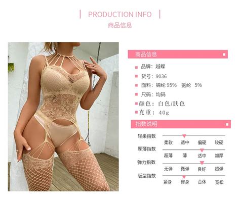 Sexy Jumpsuit With Japanese Fishnet Stockings Transparent Lingerie