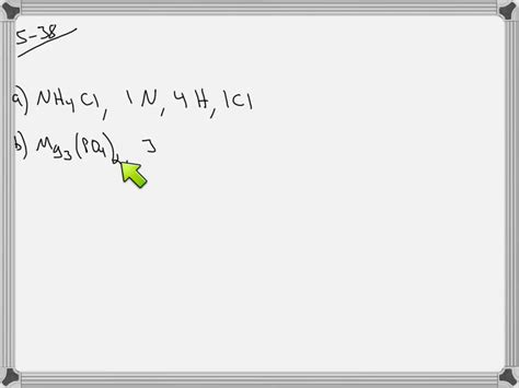 SOLVED Determine The Number Of Formula Units And The Number Of Moles Of