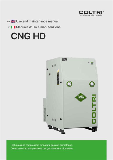 CNG HD Coltri Compressors