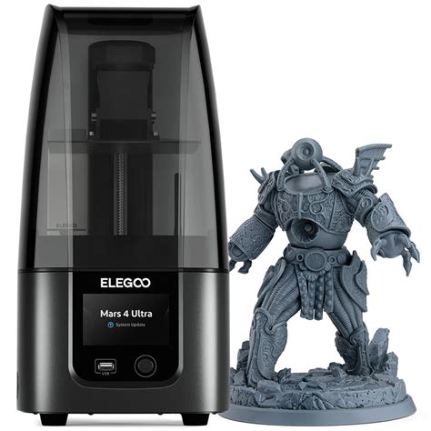 ELEGOO Mars 4 Ultra - 9K 3X Faster Desktop Resin 3D Printer – ELEGOO ...
