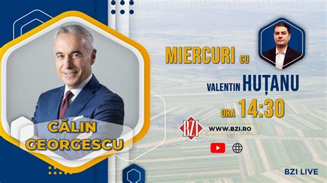 LIVE VIDEO Călin Georgescu într o nouă ediţie specială BZI LIVE