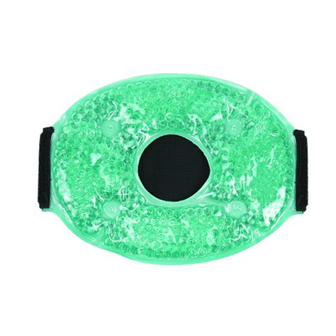 Qusenlon Therapy Wrap Reusable Hot Cold Gel Beads Ice Pack With Elastic Adjustable Strap For