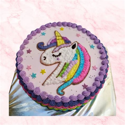 Simple Unicorn Cake – legateaucakes