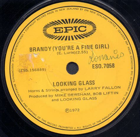 Looking Glass Brandy You Re A Fine Girl One By One 1972 Vinyl Discogs