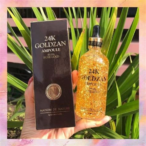 Serum Wajah Goldzan 24K Ampoule 99 9 Pure Gold Whitening Original