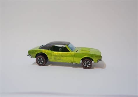 Vintage Rare Hot Wheels Redline Custom Camaro Green Interior Hk Antifreeze Etsy