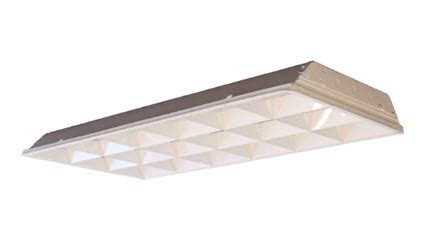 2X4 LED high efficiency parabolic light fixtures - Shop great prices ...