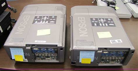 2 Epson 8300 Data Projectors In Salina Ks Item 5306 Sold Purple Wave