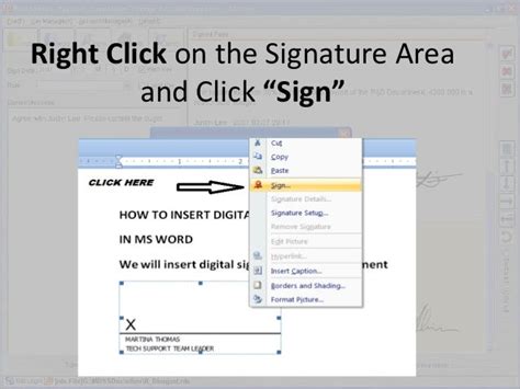 How To Add Digital Signature In Ms Word