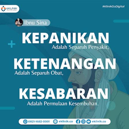 Quotes IBNU SINA sebagai Bapak Kedokteran Modern