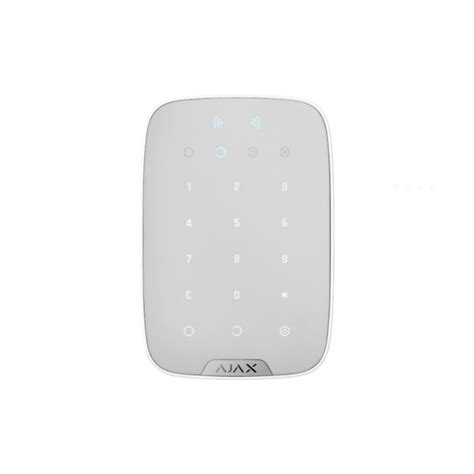 Ajax Keypad Plus Blanc Ajax Alarme Belgique