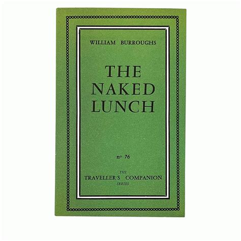 William Burroughs Vintage The Naked Lunch Dust Jacket Available For Immediate Sale At Sothebys