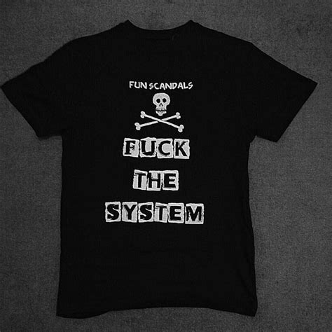 FUN SCANDALS PUNK T Shirt Sex Pistols GBH The Clash Uk Subs The Exploited Crass EUR 7 15