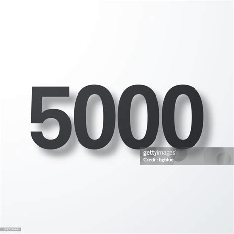 thousand icon  shadow  white background high res vector