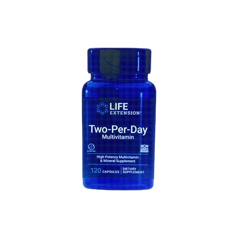 Two-Per-Day Multivitamin - 120 Capsules - Life Extension | Five Solas Farm
