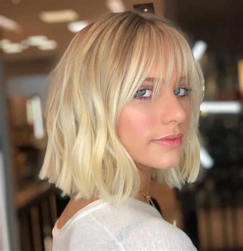 Trendy Blunt Bob With Bangs To Inspire Your Next Chop Fringe Bob