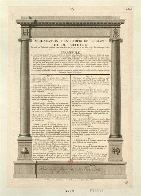 Declaração dos Direitos do Homem e do Cidadão (1789) | Direitos do ...