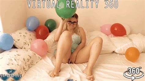 VR Porn Blowing Balloons NonPop And Masturbating For Step Daddy Ft Codi Vore KMQ
