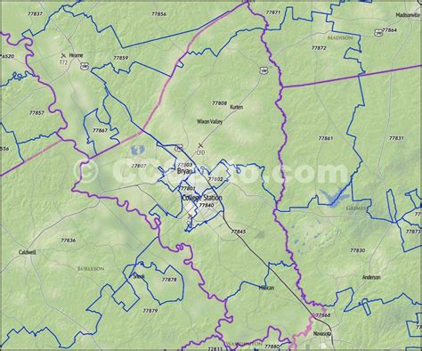 College Station Zip Code Map Verjaardag Vrouw 2020