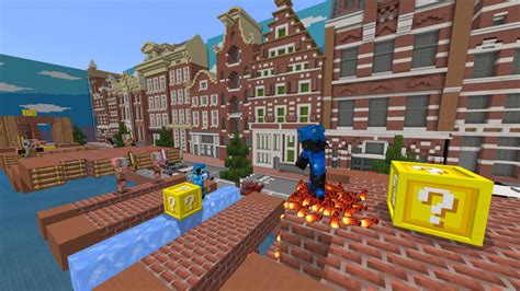 Lucky Block Race By Cubecraft Games Minecraft Marketplace Map Minecraft Marketplace Via