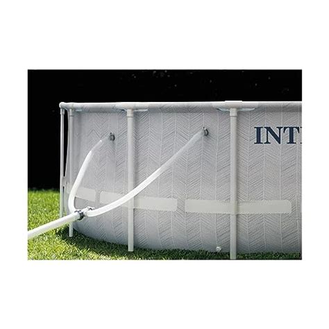 Intex Prism Frame Above Ground Pool Set Gallon Capacity Peach Frog