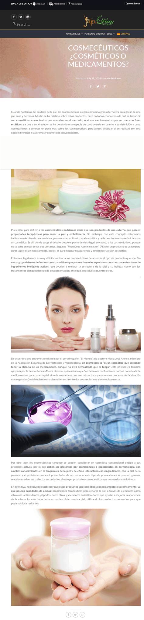 Cosméticos En El Blog Joya Life Blog De Farmaconfianza