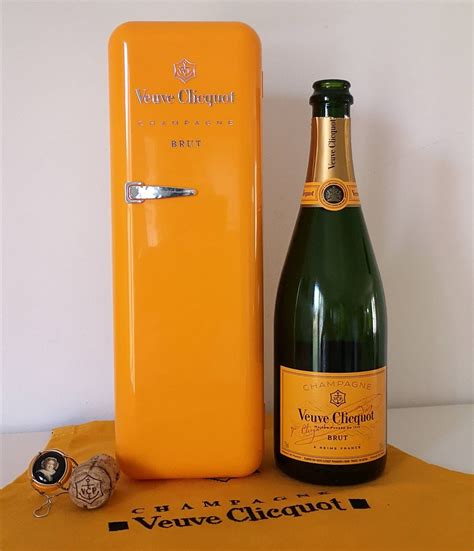 French Veuve Clicquot Fridge Box Champagne Gift Veuve Etsy