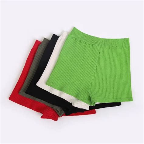 Women Casual Holiday Knit Slim Shorts Beach Summer Hot Sexy Girls Short Pants