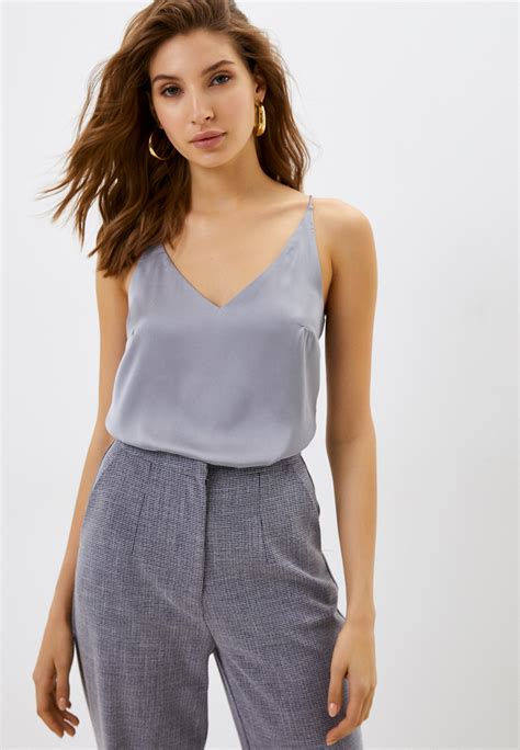 Топ La selva, цвет: серый, MP002XW0RDJ8 — купить в интернет-магазине Lamoda