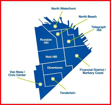 Tenderloin district map - Tenderloin district San Francisco map ...