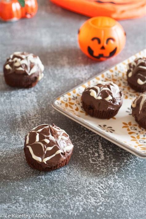 Muffin Ragnatela Per Halloween Le Ricette Di Marina