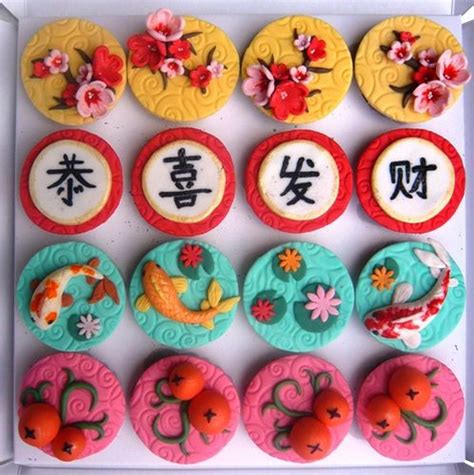 Chinese New Year Cupcakes