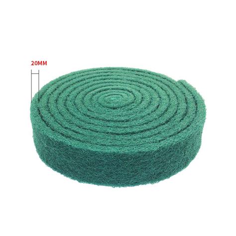 Wholesale Green Non Woven Scouring Pad Roll Manufacture And Factory