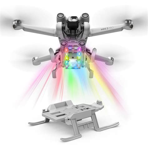 STARTRC Mini 3 Pro Landing Gear Foldable Extended Leg With Flash LED