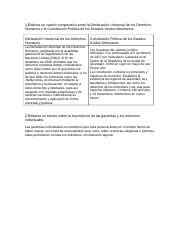 Tarea 13 Declaración Universal de los Derechos Humanos docx 1 Elabora