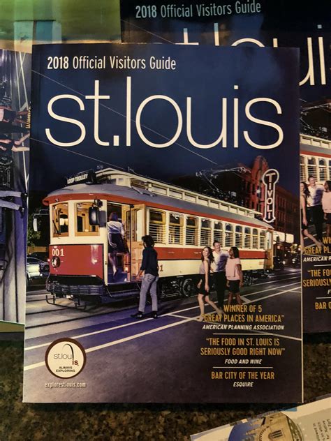 The 2018 official visitors guide cover. : r/StLouis